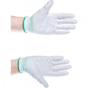 Нейлоновые перчатки с покрытием из полиуретана Gigant 240 пар GHG-02-2