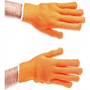 Утепленные акриловые перчатки с начесом Gigant 10 класс, 10 пар GHG-03-1