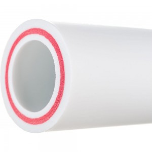 Труба Gigant PP-R белая, армированная стекловолокном SDR 6 (PN25) 40x6.7 мм, 2 м GSG-10