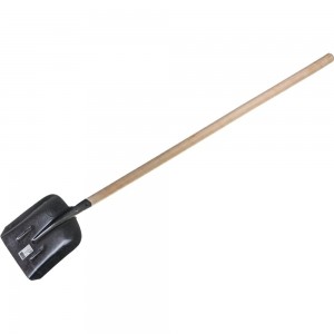 Совковая рельсовая лопата с черенком Gigant с ребрами жесткости, с ручкой GSS-01