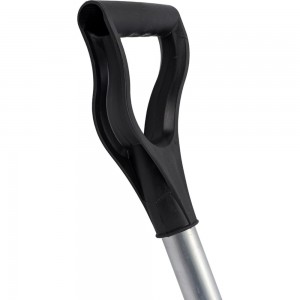 Пластмассовая лопата с алюминиевой планкой, алюминиевым черенком и V-образной ручкой Gigant IAG-002