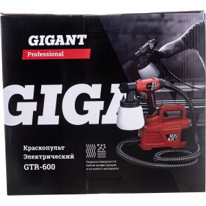 Электрический краскопульт Gigant Professional GTR-600