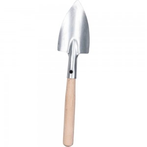 Посадочный совок Gigant малый, оцинкованный, с деревянной ручкой GAV-24 Посадочный совок Gigant малый, оцинкованный, с деревянной ручкой GAV-24