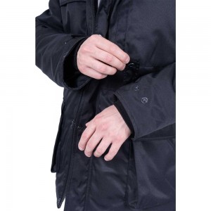 Утепленная куртка ГК Спецобъединение ЗАЩИТА черная Кур 412/104/182
