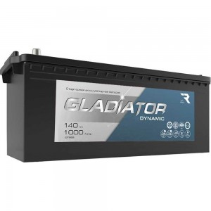 Аккумуляторная батарея Gladiator 140 А/ч, обратная полярность, тип вывода конус GDY14030