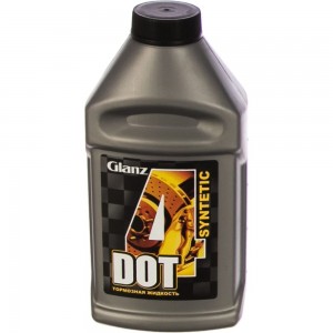 Тормозная жидкость Glanz DOT-4 455гр. GL-201