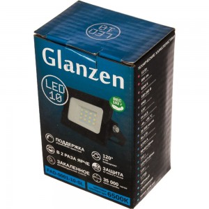 Светодиодный прожектор Glanzen FAD-0001-10-SL 00-00005487