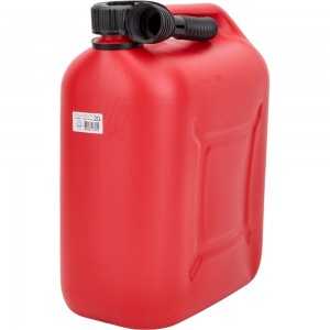 Канистра пластиковая для технических жидкостей, красная 20 л GL-322 ГЛАВДОР 52337