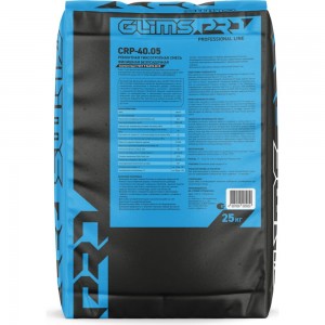 Шпатлевка для ремонта бетона GLIMS PRO CRP-40 0.5 25 кг О00010268