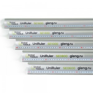 Универсальная линейка GlobalTOOLS GT UniRuler SE1000, длина 1000 мм, 1,24 кг GT-002-103-0003