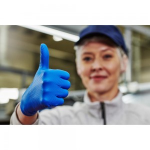Профессиональные нитриловые перчатки gogrip, синие, размер XXL, 25 пар RP30030006_0001