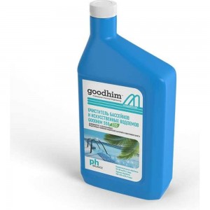 Бесхлорный очиститель бассейнов и искусственных водоемов Goodhim 550 ECO 1л 20441
