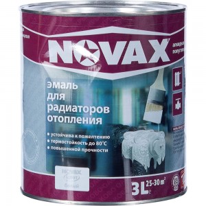 Алкидная эмаль для радиаторов отопления Goodhim NOVAX 3 л 34226