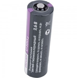 Батарейка GoPower 14505 PC1 Li-SOCl2 3.6V 00-00015333