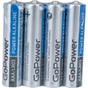 Батарейка GoPower LR03 AAA мизинчиковые Alkaline 1.5V 20 штук 00-00017749