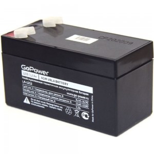 Аккумулятор свинцово-кислотный LA-1212 12V 1.2Ah GoPower 00-00015319