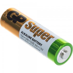 Алкалиновые батарейки GP АA 10 шт Super Alkaline15A-2CRB10