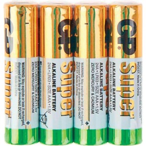 Алкалиновые батарейки GP Super Alkaline 24А ААA - 96 шт. в коробке 24ARS-2SB4