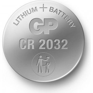 Литиевая дисковая батарейка GP Lithium, набор 10шт, GP CR2032-7/3-2CR10