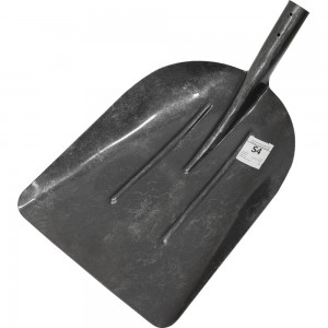 Совковая большая лопата Гранит рельсовая сталь, 1.3 кг S4