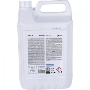 Индустриальный очиститель и обезжириватель на водной основе Bios-B (5.5 кг) Grass 125201