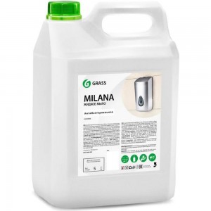 Мыло антибактериальное жидкое дезинфицирующее для рук с антисептическим эффектом GRASS Milana 5 л 125361