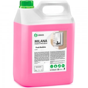 Жидкое мыло GRASS MILANA FRUIT BUBBLES 5 л 125318