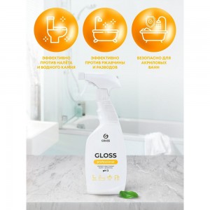 Чистящее средство для сан.узлов Grass Gloss Professional 600 мл 125533