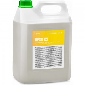 Дезинфицирующее средство с моющим эффектом Grass на основе ЧАС DESO C2 канистра 550066