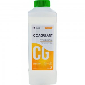 Средство для коагуляции осветления воды Grass CRYSPOOL Coagulant канистра 1л 150004