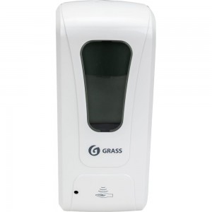 Автоматический дозатор для мыла и дезинфицирующих средств Grass пенка, белый IT-0731