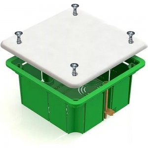 Распределительная коробка GREENEL 92х92х45мм для полых стен GE41021