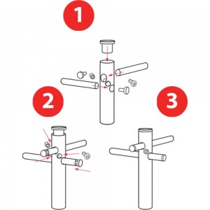 Ограждение GRILLUX Pillar ВЗР2525