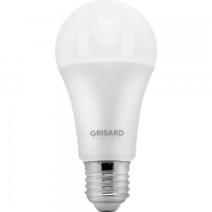 Светодиодная лампа Grisard Electric шар A60 Е27 15Вт 6500К 220В GRE-002-0017(1)