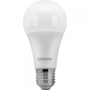 Светодиодная лампа Grisard Electric шар A60 Е27 20Вт 4000К 220В 10шт GRE-002-0012