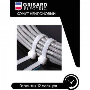 Хомут Grisard Electric 2,5x200 мм, нейлон, 100 шт. GRE-010-0005