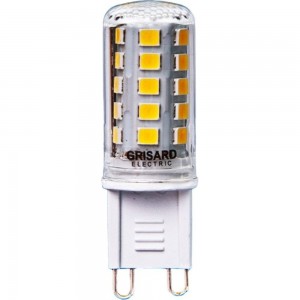 Лампа светодиодная G9 3Вт 4000K капсула Grisard Electric GRE-002-0107(1)