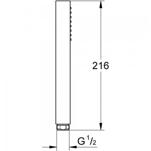 Ручной душ Grohe Euphoria Cube Stick 27699000