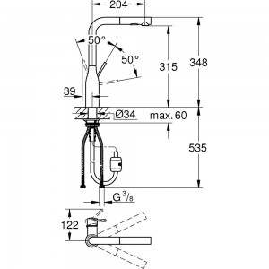 Смеситель Grohe Essence New 30270DL0