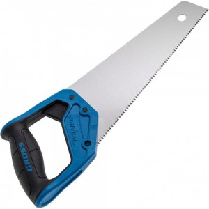 Ножовка по дереву GROSS PIRANHA, 300 мм, 11 TPI, 3D-зуб, 2-х комп. рукоятка 24123
