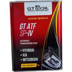 Масло трансмиссионное (4 л; ATF SP IV) GT OIL 8809059408759