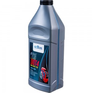 Тормозная жидкость GT OIL Brake Fluid DOT 4, 1 л 8809059410226