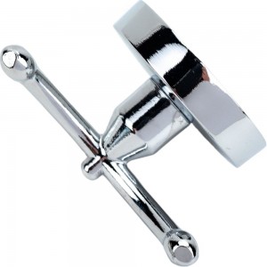 Настенный крючок для полотенец HAIBA для ванной и кухни, металлический, хром HB1705-2 540047