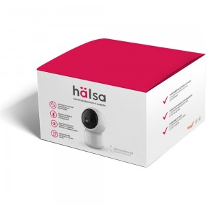 Беспроводная поворотная Wi-Fi камера Halsa со звуком HSL-S-101W