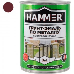 Грунт-эмаль по металлу Hammer ЭК000116560 