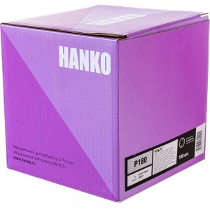 Круг шлифовальный Purple PP627 (125 мм; 8 отверстий; Р180; 100 шт) Hanko PP627.125.8.0180