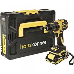 Аккумуляторная дрель Hanskonner 1BatterySystem HCD2065BLC Аккумуляторная дрель Hanskonner 1BatterySystem HCD2065BLC