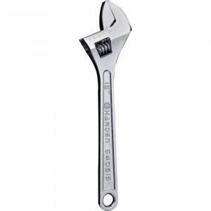 Разводной профессиональный хромированный ключ HARDEN 250мм. 540510