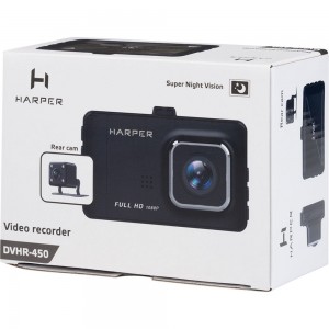Автомобильный видеорегистратор HARPER DVHR-450 H00002801