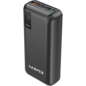 Внешний аккумулятор Harper Power Bank PB-0030 black H00003261